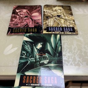 SACRED SAGA 精美明信片 共计36张