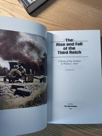 the rise and fall of the third reich 《第三帝国的兴亡》WILLIAM L SHIRER 威廉·夏伊勒经典著作  folio society 2014 年出版 布面精装  带书匣 全四卷