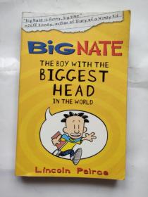 Big Nate ：THE BOY WITH THE BIGGEST HEAD IN THE WORLD   英文原版 少儿漫画版