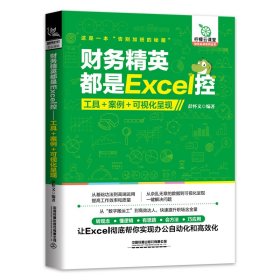 财务精英都是Excel控：工具+案例+可视化呈现彭怀文9787113291068