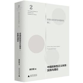 中国的新型正义体系：实践与理论（实践社会科学与中国研究·卷二）