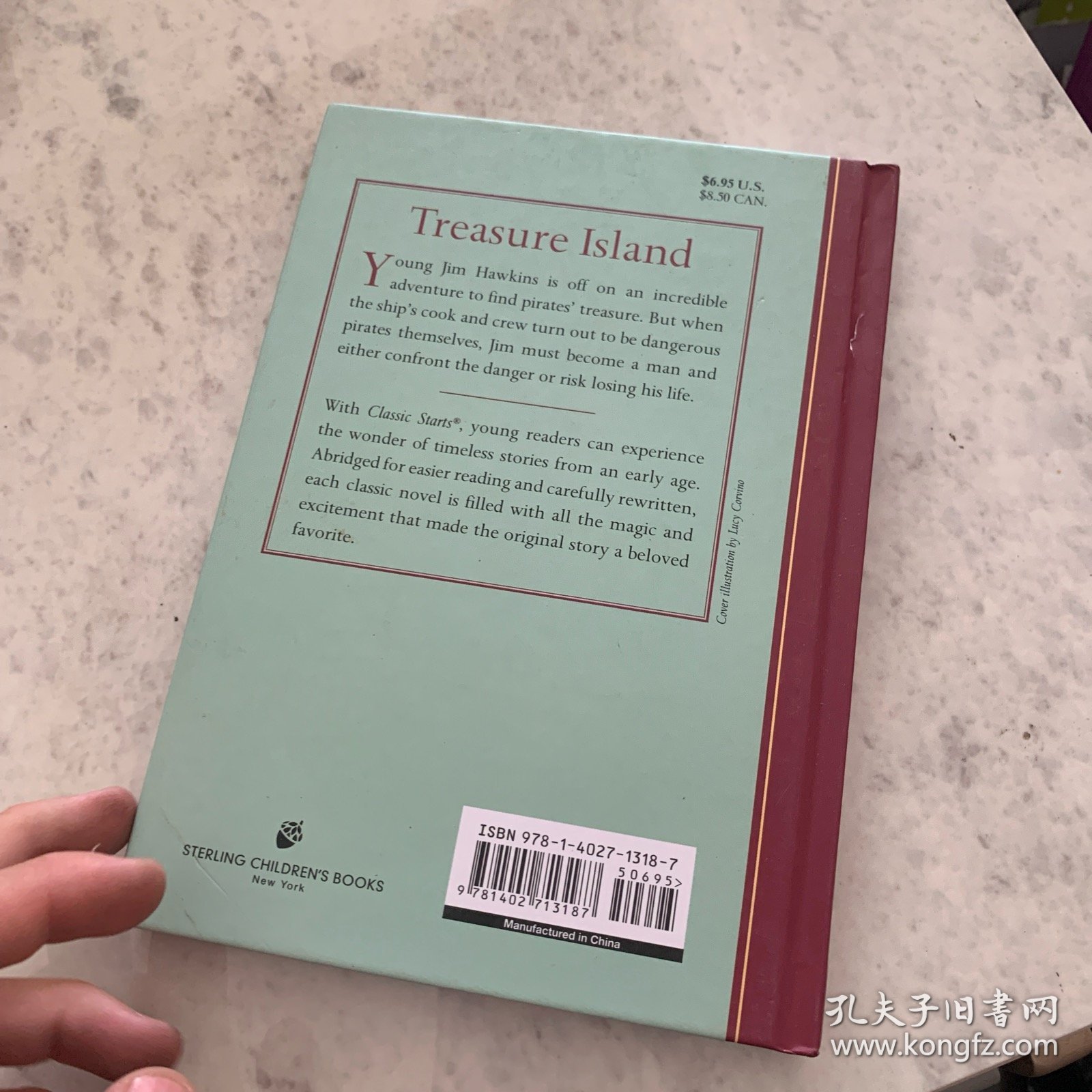 Classic Starts: Treasure Island罗伯特·史蒂文《金银岛》9781402713187