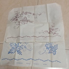 绣花纸样(2张)