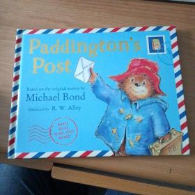帕丁顿熊的邮件 英文原版绘本 Paddington's Post 精装 儿童绘本纸板书