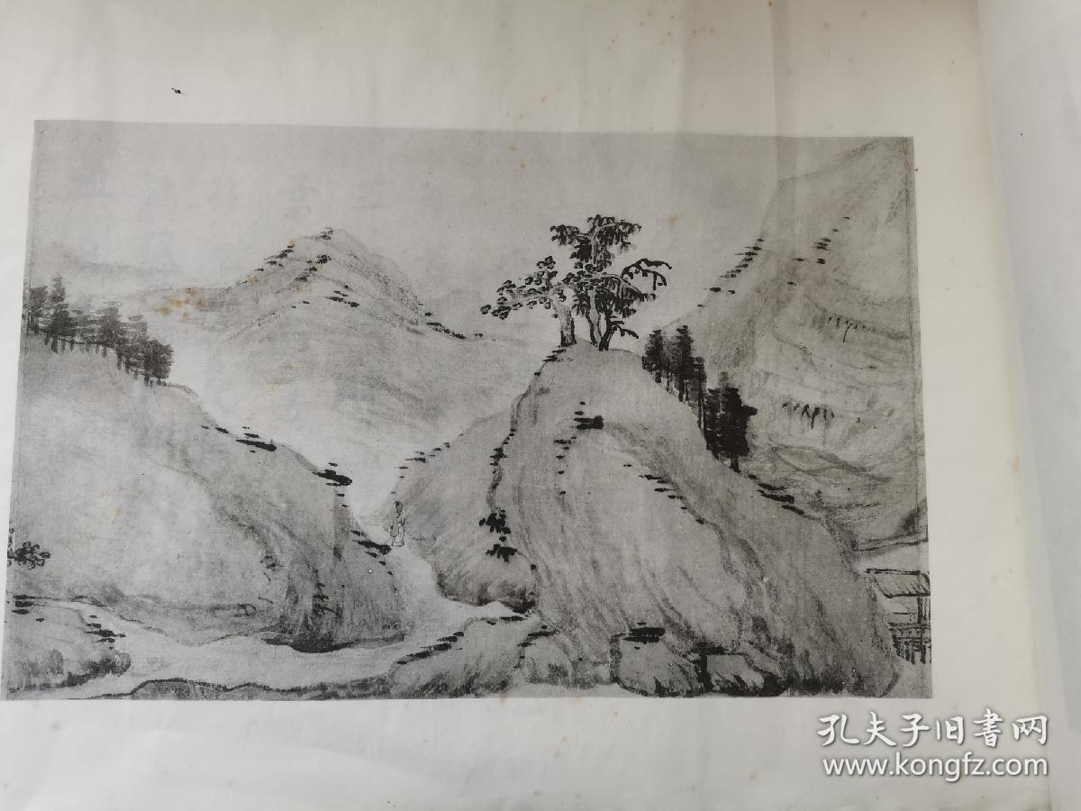 民国珂罗版印刷，程青溪诗画卷。