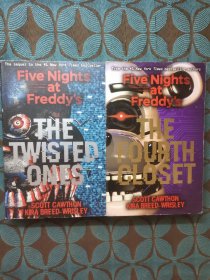 Five Nights at Freddys（ THE TWISTED ONES 、THE SILVER EYES）2本合售【英文原版 书内干净】