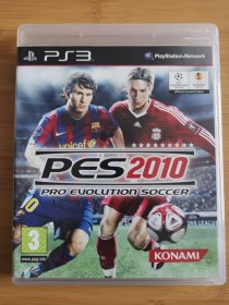 版本自辩 拆封 运动 PS3 1碟 蓝光+手册 PES 2010 澳版英文 英文语音英文字幕
