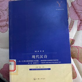 现代汉诗：1917年以来的理论与实践