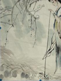 杨沙    尺寸 69/59  软件
1940年生于吉林榆树。画家。擅国画、连环画。中国美术家协会会员。中国画研究院院委。1965年毕业于哈尔滨艺术学院。曾任职于黑龙江人民出版社，黑龙江画院，深圳大学。1986年筹建深圳画院任副院长。中国经济出版社高级顾问。中国人口福利基金会理事。