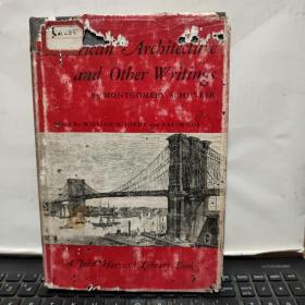 American Architecture and Other Writings schuyler  Volume II美国建筑学与其他著作（英文原版，精装本，内页插图精美，少许虫蛀，详细参照书影）厨房4-4