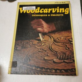 英文原版Woodcarving TECHNIQUES & PROJECTS木雕技术和项目