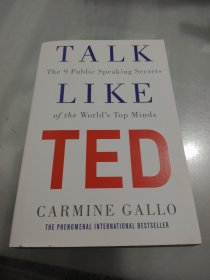英文原版 TED演讲的力量 Talk Like TED 像TED一样演讲 成就优秀演讲的9个秘诀技巧经管励志书籍