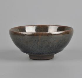 吕竹兴作 建盏 · 仿古油滴盏（保真）