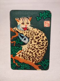 【年历卡】1976年 豹猫