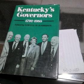 KENTUCKY'S GOVERNORS1792-1985