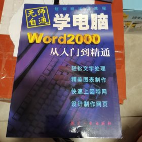 Word 2000从入门到精通