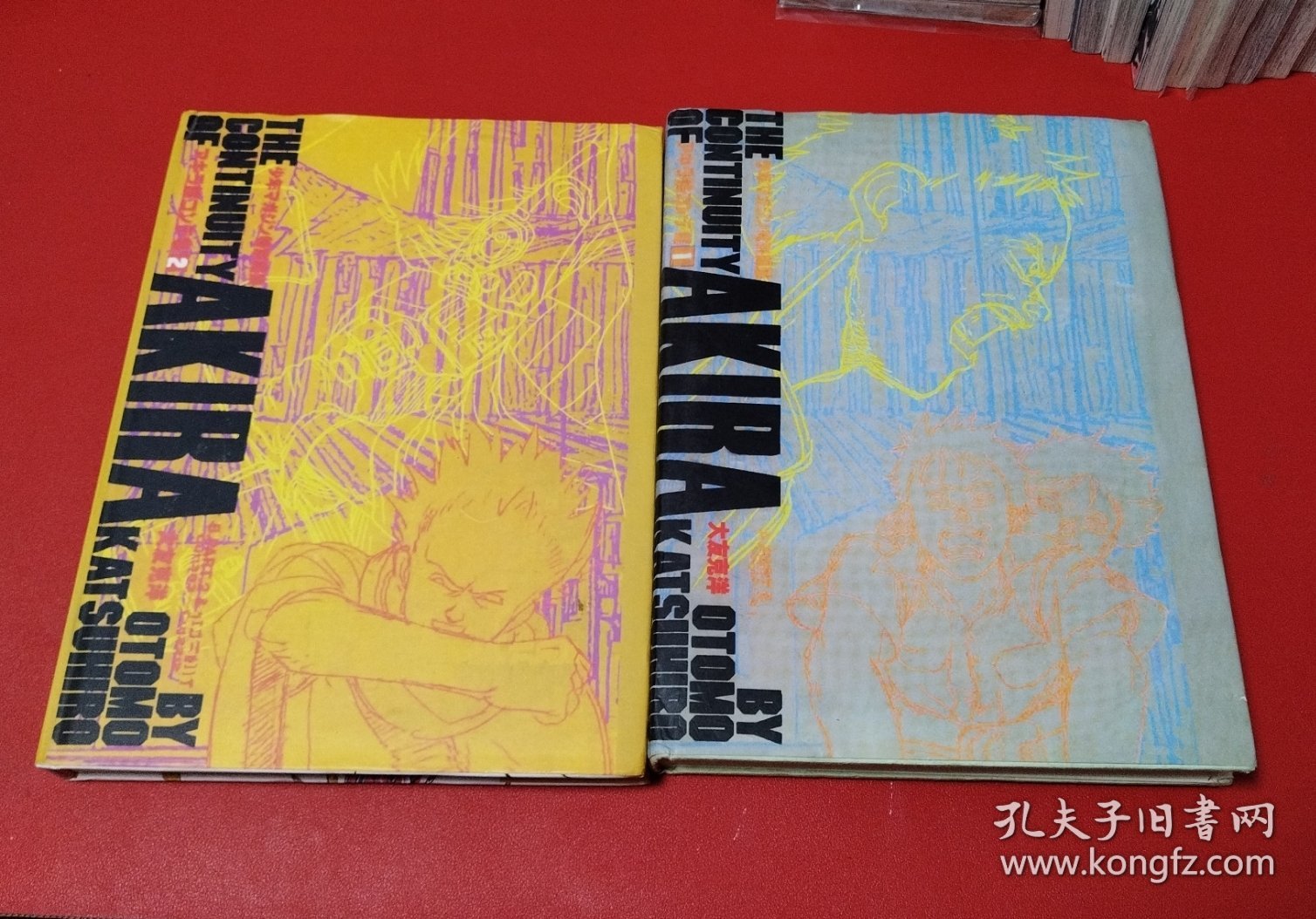 THE CONTINUITY OF AKIRA BY OTOMO KATSUHIRO（两本合售看图拍）
