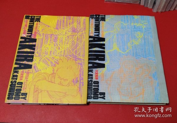 THE CONTINUITY OF AKIRA BY OTOMO KATSUHIRO（两本合售看图拍）