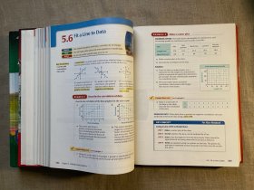 Holt McDougal Larson Algebra 1 & 2 代数教材两本合售 【英文版，精装大16开】馆藏书，裸书4.6公斤重