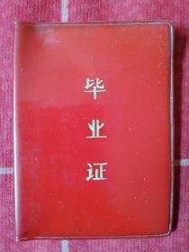 毕业证（1975年）