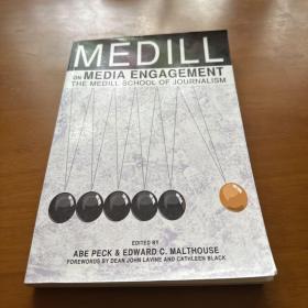 Medill On Media Engagement 作者签赠周尔方 附周的名片