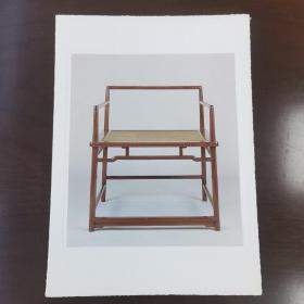 中国古典家具协会会刊 journal of the classical chinese furniture society 信件卡。