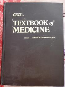 英文原版 大16开 精装 CECIL  TEXTBOOK of MEDICINE（塞西尔医学教科书 西氏内科学 第16版 ）