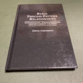 David Grossman
Rural Process-Pattern Relationships: Nomadization, Sedentarization, and Settlement Fixation