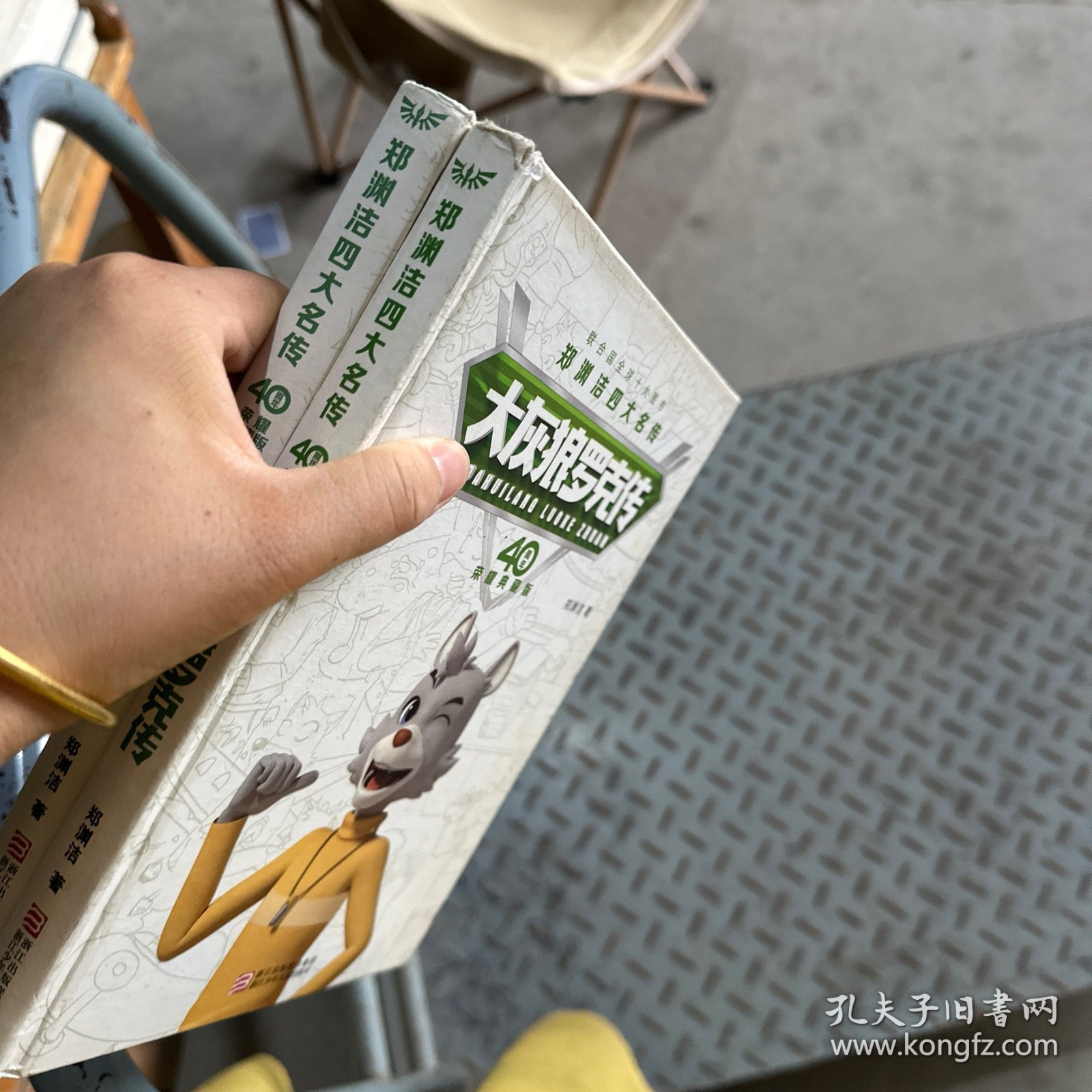 郑渊洁四大名传40周年荣耀典藏版：大灰狼罗克传