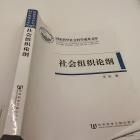 国家哲学社会科学成果文库：社会组织论纲