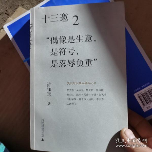 十三邀2：偶像是生意，是符号，是忍辱负重