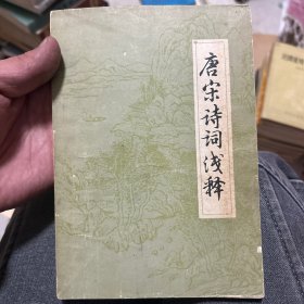 唐宋诗词浅释