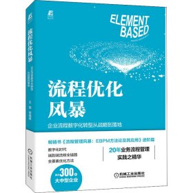 流程优化风暴 企业流程数字化转型从战略到落地【正版新书】