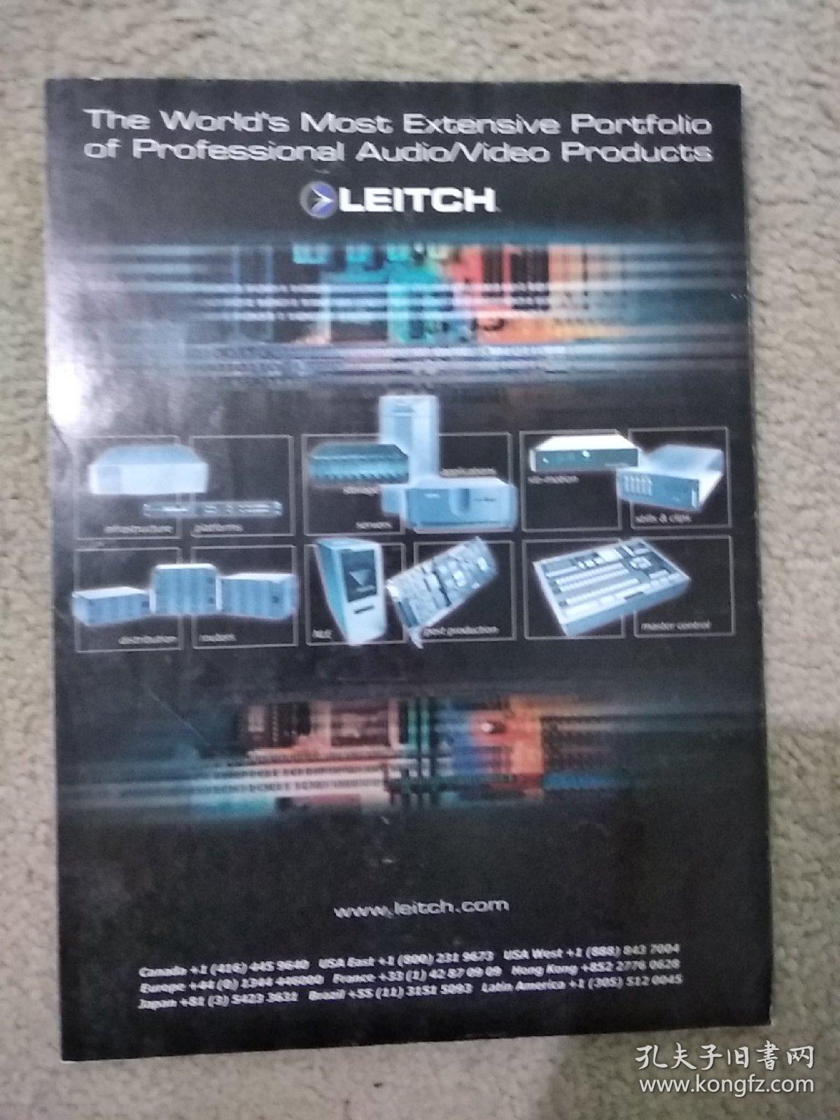 LEITCH AUTIO/VIDEO INFRASTRUCTURE REFERENCE GUIDE