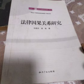 法律因果关系研究