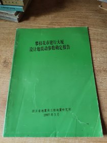 攀枝花市建行大厦设计地震动参数确定报告