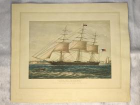 美国20世纪舰船版画：南丁格尔号