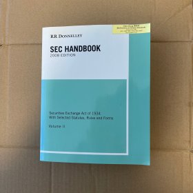 SEC HANDBOOK 2008 EDITION Volume2