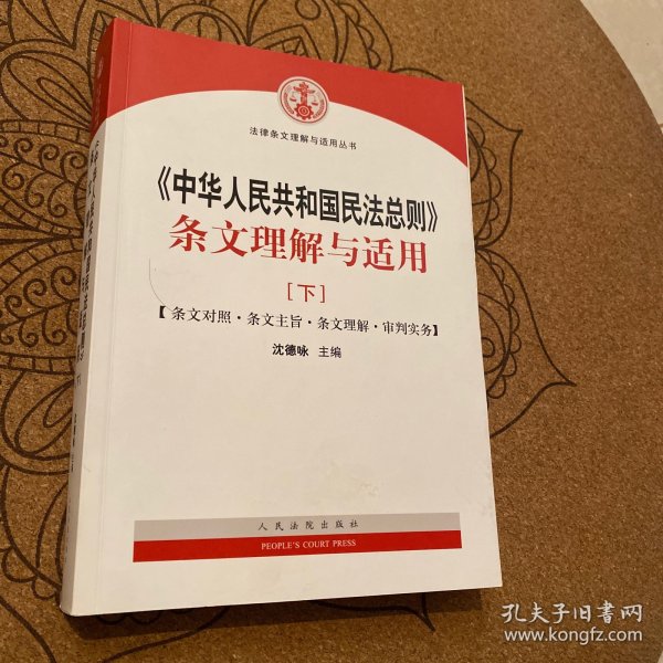 中华人民共和国民法总则 条文理解与适用（套装上下册）