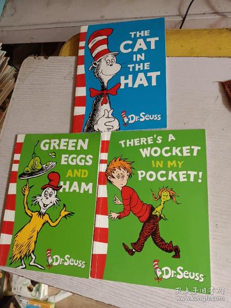 Cat in the Hat (Dr Seuss Green Back Books)[戴高帽的猫(苏斯博士绿背书)]