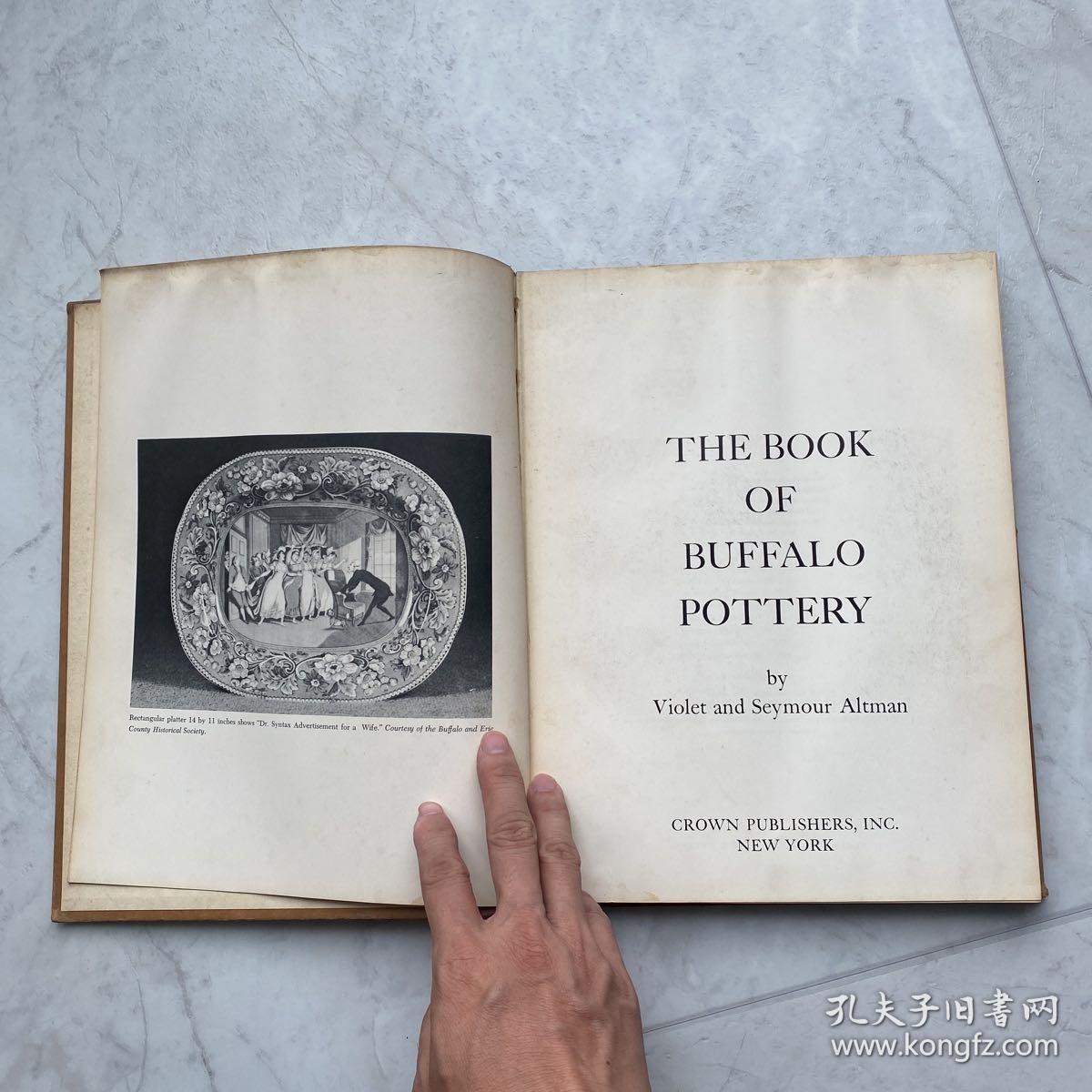 The Book of Buffalo Pottery 1969 布法罗的陶器