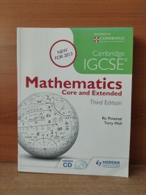 Cambridge IGCSE Mathematics Core and Extended 3ed + CD【英文原版，有光盘】