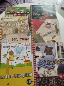 Mienglish for kids 美智幼儿英语：2A二本、2B两本、4A四本、4B二本【10本合售，封面有字迹！】