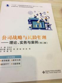 公司战略与风险管理——理论、实务与案例（第二版）