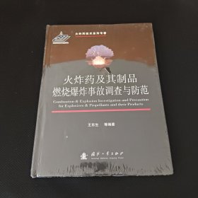 火炸药及其制品燃烧爆炸事故调查与防范 全新未拆封 保正版现货