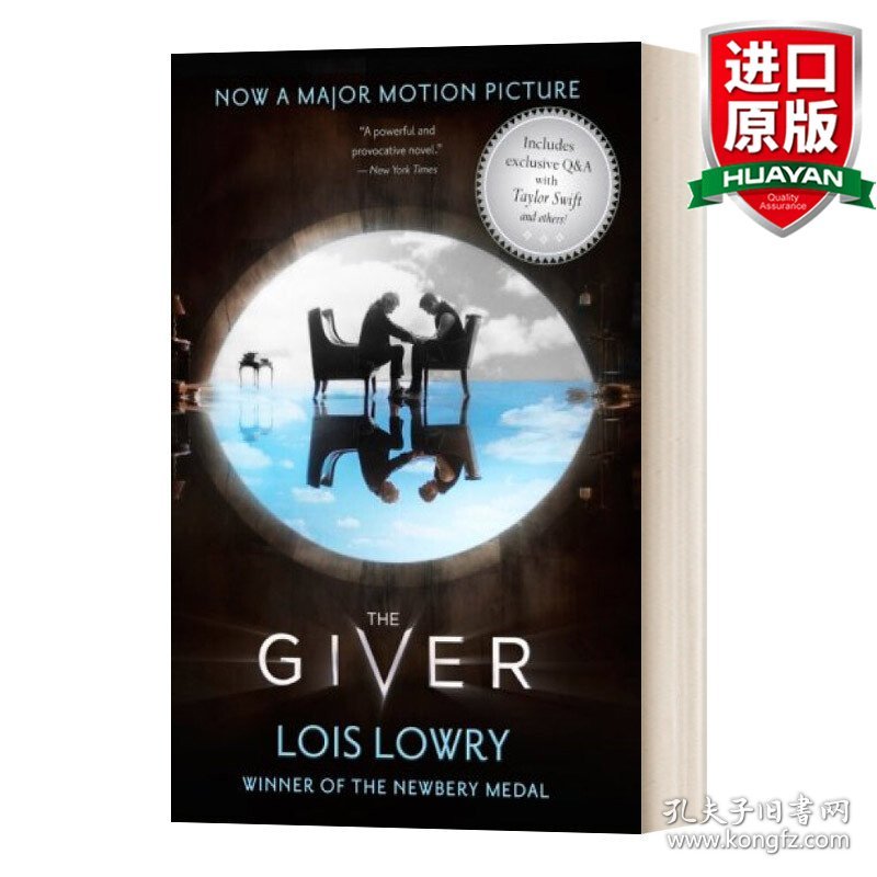英文原版 The Giver Movie Tie-In  记忆传授人 赐予者 电影版 英文版 进口英语原版书籍