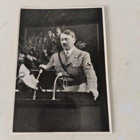 希特勒讲演画片