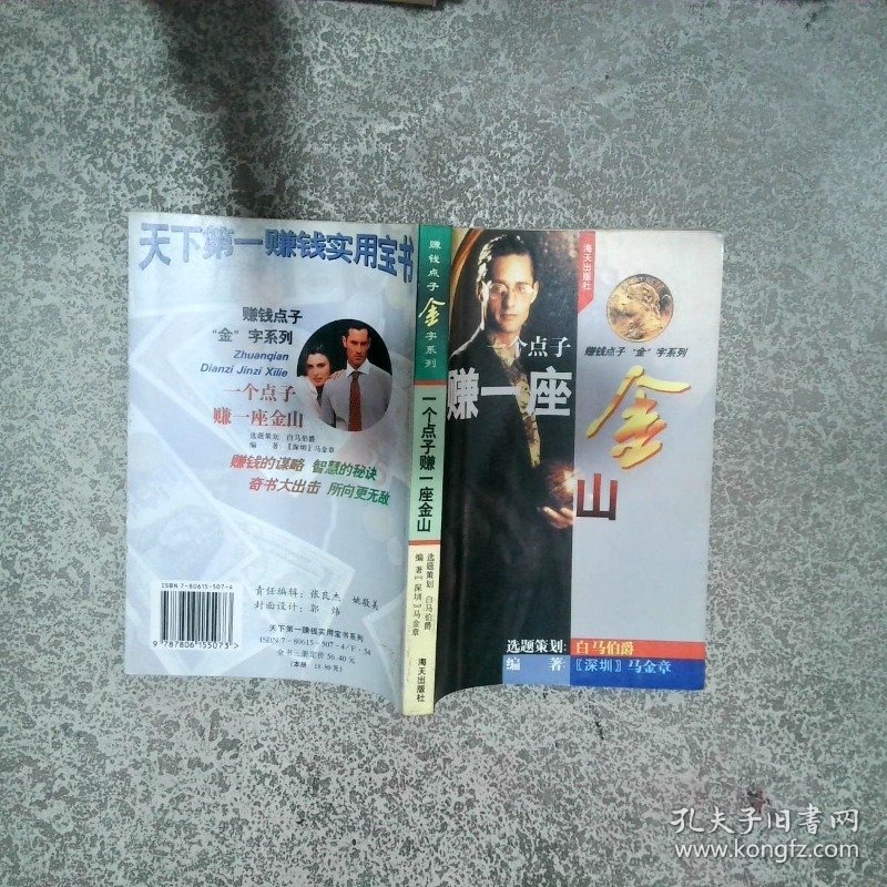 一个点子赚一座金山  马金章 海天出版社
