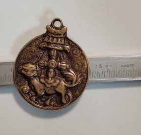 藏式挂饰 灵牛罗布林卡擦擦挂件