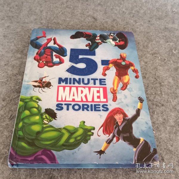 5-Minute Marvel Stories 迪士尼五分钟漫威故事书(精装) 